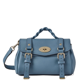 Mulberry Mini Alexa Brighton Blue 